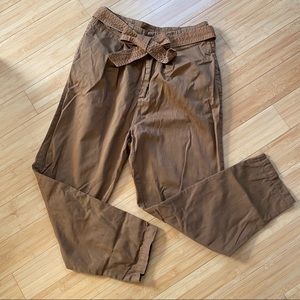 Free People - Paper Bag Pants - Rust